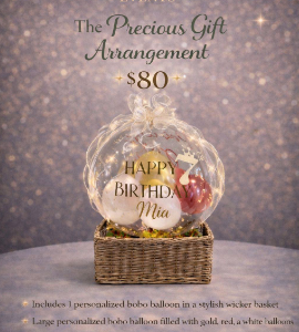 Precious gift arrangement | Happy Birthday