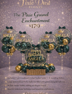 Precious gift arrangement | The Pixie Ground Enhancement
