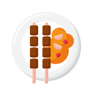 Otah & Satay Skewers #1