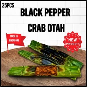 Black Pepper Crab Otah